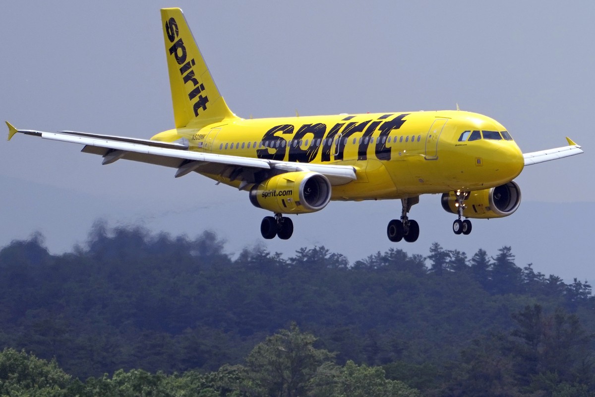 Un avion de la compagnie Spirit Airlines.
