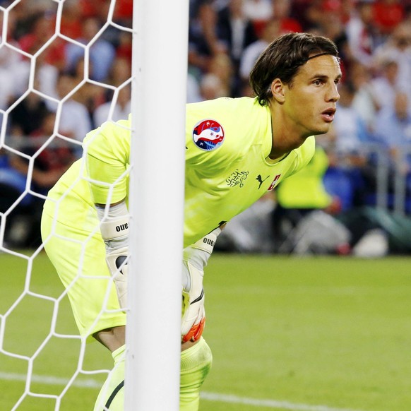 08.09.2014 Basel Fussball Herren EM - Qualifikation 2016 Schweiz - England 0:2 Bild zeigt Yann Sommer Torhueter (SUI) Einzelbild Aktion Foto PUBLICATIONxNOTxINxSUI

08 09 2014 Basel Football men eur ...