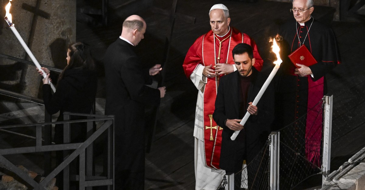 Leo XIV. leitet erstmals Karfreitags-Prozession