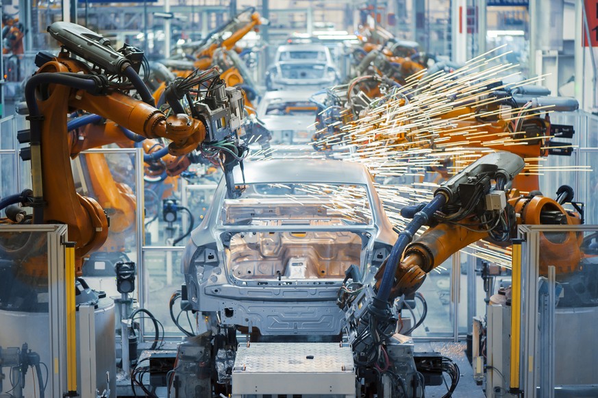 Industrie-Roboter, Automobilproduktion