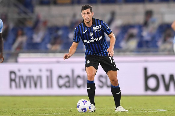 Remo Freuler of Atalanta BC reacts during the Serie A football match between SS Lazio and Atalanta BC at Olimpico Stadium in Roma Italy, September 30th, 2020. Photo Antonietta Baldassarre / Insidefoto ...