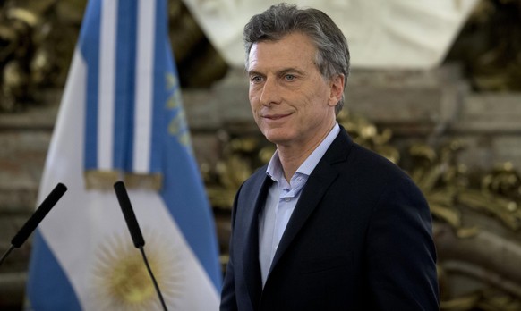 Mauricio Macri ist offenbar Messi-Fan.