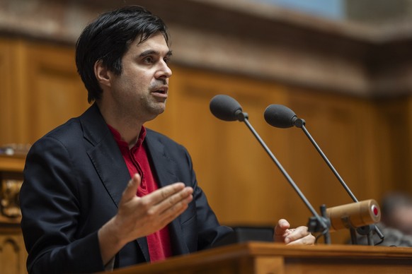 Samuel Bendahan, SP-VD, spricht an der Sommersession der Eidgenoessischen Raete, am Mittwoch, 4. Juni 2025 im Nationalrat in Bern. (KEYSTONE/Til Buergy)