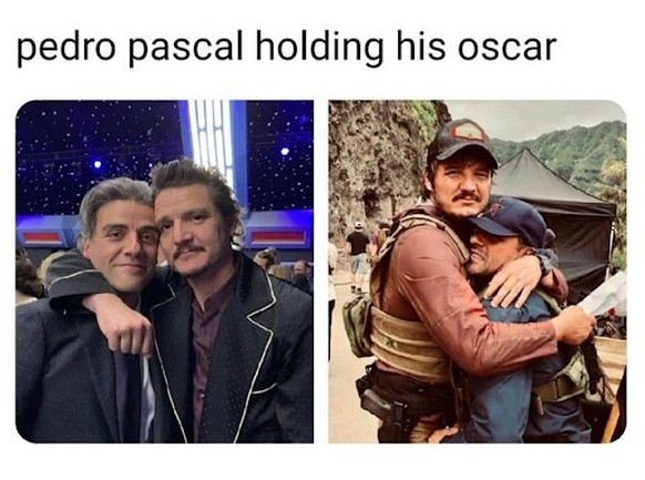 Film Memes Pedro Pascal Oscar Isaac

https://www.facebook.com/photo/?fbid=639775387511298&amp;set=a.540251470797024