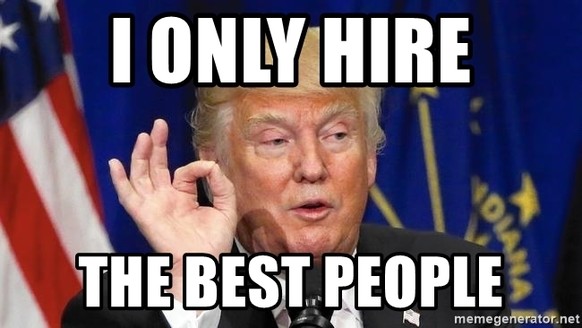 Trumps Personal-Verschleiss: So viele Leute sind (oder wurden) gegangen┬аЁЯЩИ
Seems legit.