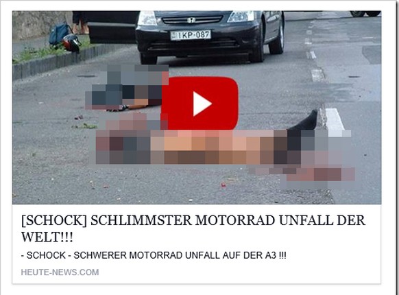 Kein Video, sondern eine Falle: Hinter dem vermeintlichen Video auf Facebook lauert ein Trojaner.