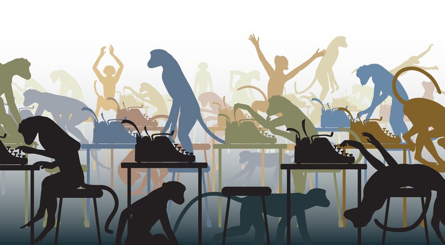 Infinite Monkey Theorem (Symbolbild)