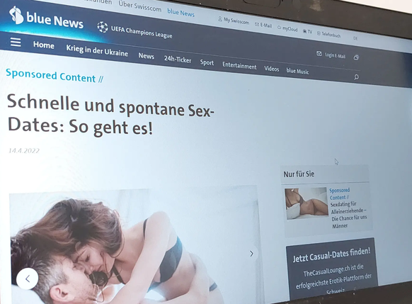 Die Swisscom kennt im Internet wenige Hemmungen.