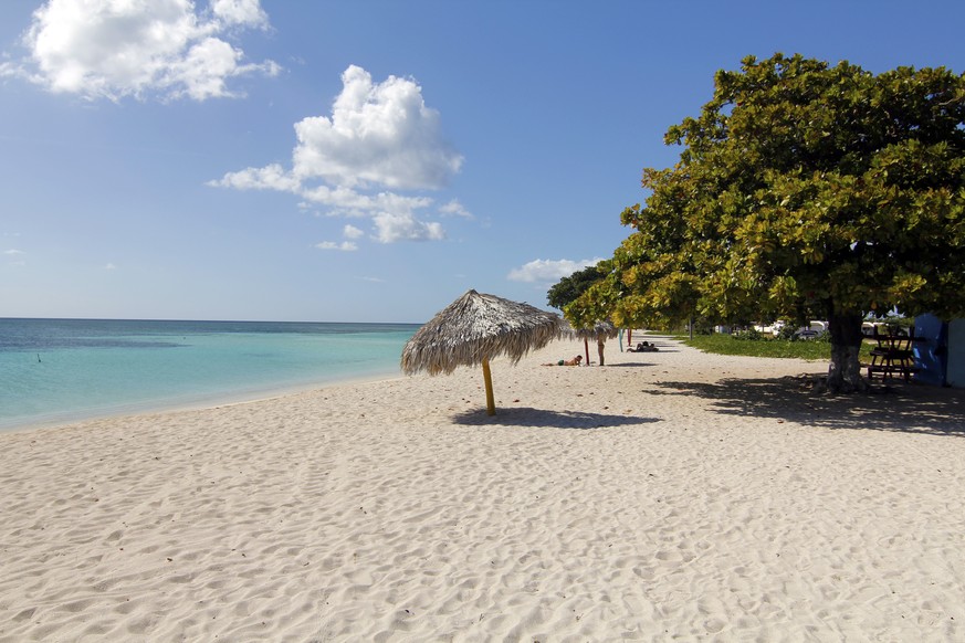 Der Playa Ancon, Nähe Trinidad, gilt als der schönste Strand der Südküste Kubas.