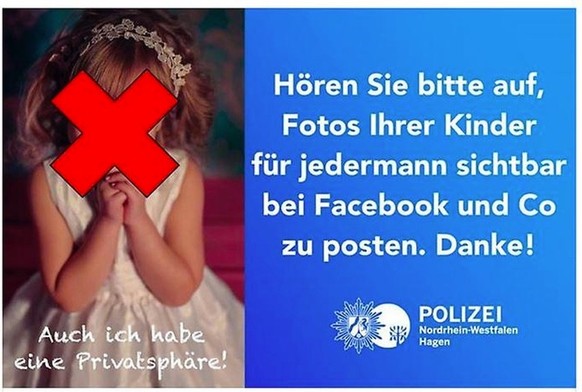 Ein Bild der Polizei Hagen zum selben Thema wurde über 300'000 Mal geteilt.&nbsp;