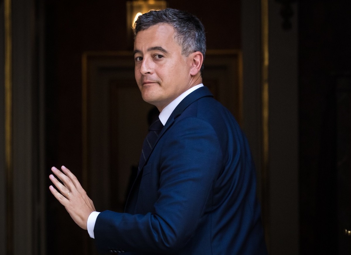 Le ministre français de l'Intérieur Gérald Darmanin