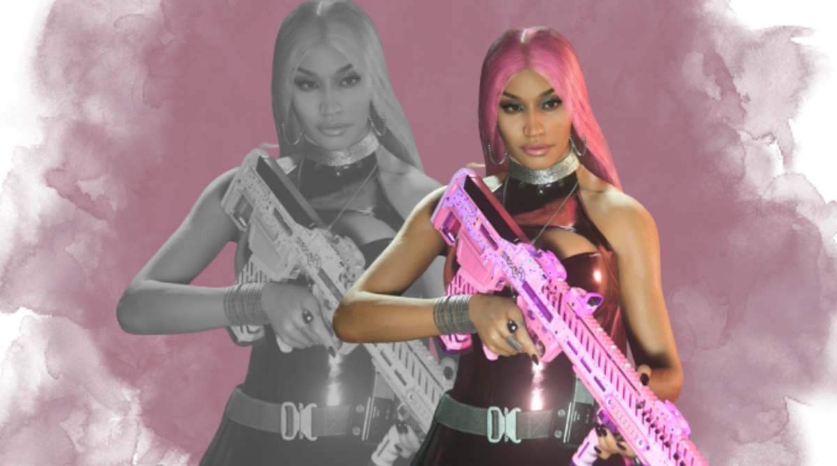 Dans Call of Duty, l'avatar de Nicki Minaj empruntera beaucoup des codes de «Red Ruby», un alter récent et très «badass».