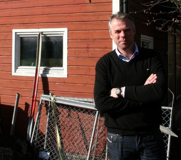 Klubmanager Truls Nygaard: Gleich hinter dem Gartenhaus beginnt der Sportplatz.
