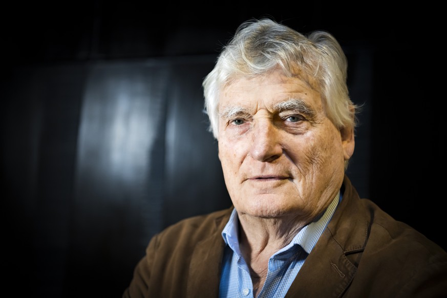 ARCHIVBILD - ZUM TOD VON LEONARD GIANADDA STELLEN WIR IHNEN FOLGENDES BILDMATERIAL ZUR VERFUEGUNG - Leonard Gianadda pose pour le photographe ce dimanche 18 novembre 2018 a la Fondation Pierre Gianadd ...