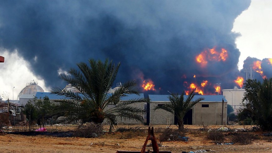 Die libysche Hauptstadt Tripolis ist weiterhin bedroht von Rivalitäten zwischen verschiedenen Milizen und andererseits vom den Osten des Landes beherrschenden General Haftar.