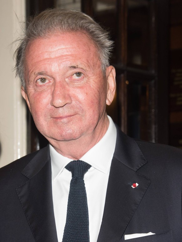 Oslo gala performance London.UK. Norwegian diplomat Terje Rod-Larsen at The Oslo Gala performance at Harold Pinter Theatre, London, England, UK on Wednesday 11 October 2017. LMK370-S820-111017 PUBLICA ...