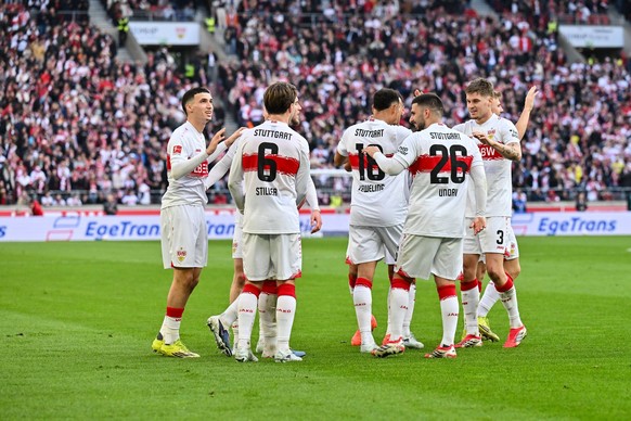 Bundesliga VfB Stuttgart - VfL Wolfsburg 01.03.2026 STUTTGART, DEUTSCHLAND - 01. M