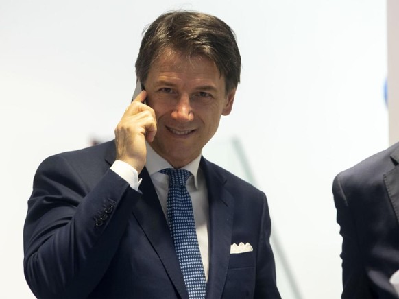 Bisheriger und auch neuer Regierungschef Italiens: Giuseppe Conte.