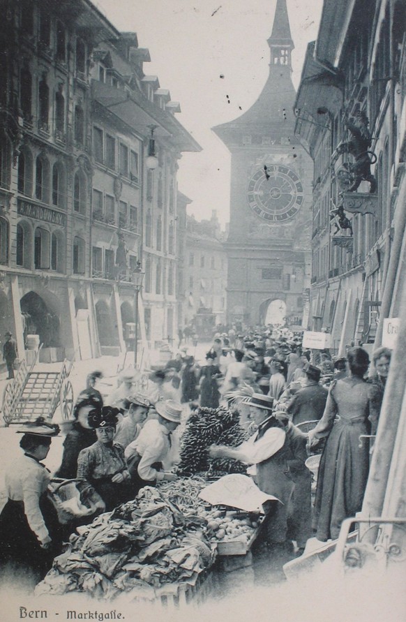 1905: Marktgasse.