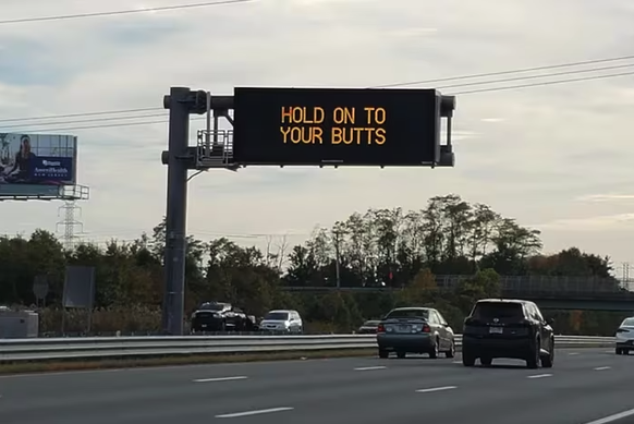 Funny Traffic Signs, Highway Warning Signs, New Jersey Department of Transportation