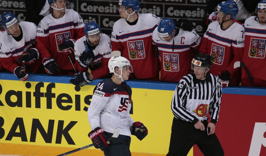 Auston Matthews hielt die Tschechen ganz alleine in Schach.