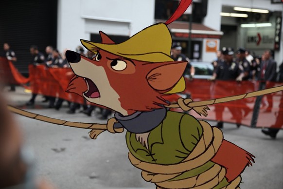 «Robin Hood», Opfer von Polizeigewalt.