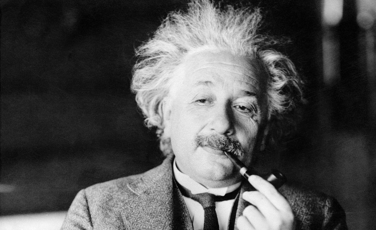 This undated file photo shows famed physicist Albert Einstein. Scientists at the European Organization for Nuclear Research, or CERN, the world's largest physics lab, say they have clocked subato ...