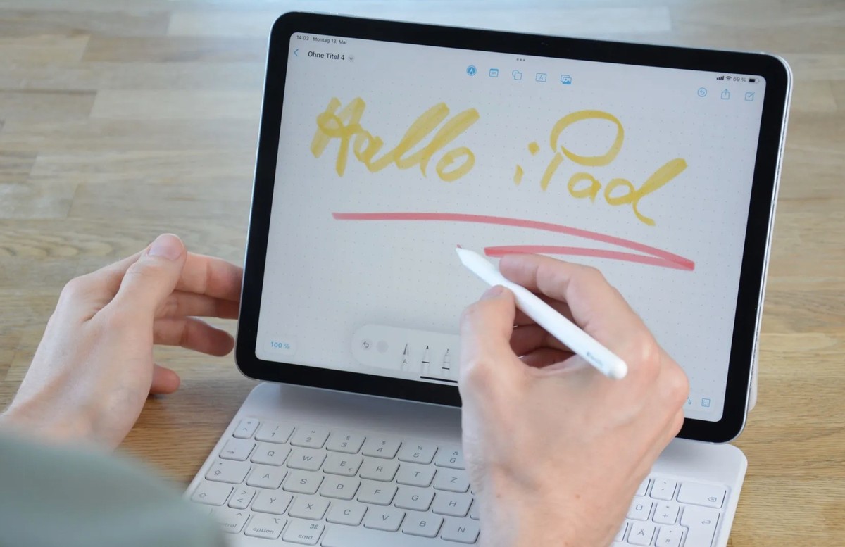 Der Apple Pencil Pro (2024) kann jetzt auch über das «Wo ist»-Netzwerk gefunden werden, falls er verloren geht.