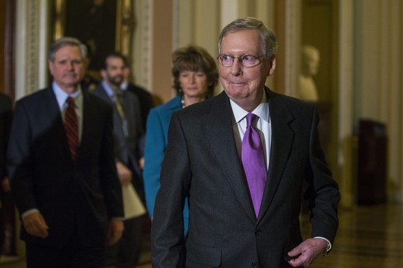 Die Republikaner werden Obamas Budget nicht ohne Weiters durchwinken. (Im Bild der republikanische Mehrheitsführer im Senat, Mitch McConnell.)