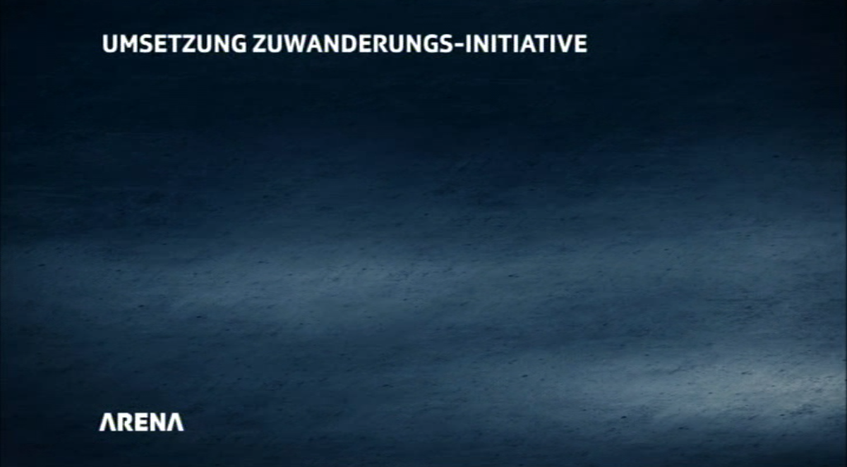 Es erscheint kein Text unter dem Titel «Umsetzung Zuwanderungs-Initiative», Zufall?