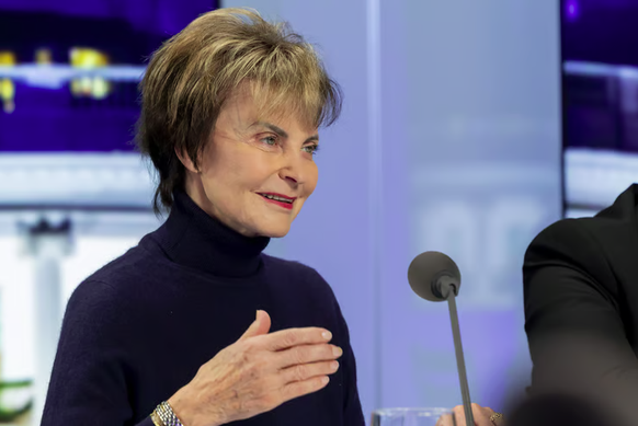 Der Abbau bei der Entwicklungshilfe «schadet den strategischen Interessen der Schweiz»: Ex-Aussenministerin Micheline Calmy-Rey bei einem TV-Auftritt im November 2026 in Genf.