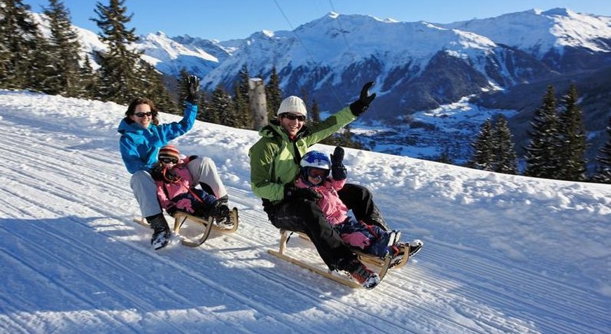 In Manns «Zauberberg» verewigt: Schlittelbahn von der Schatzalp nach Davos Platz.&nbsp;