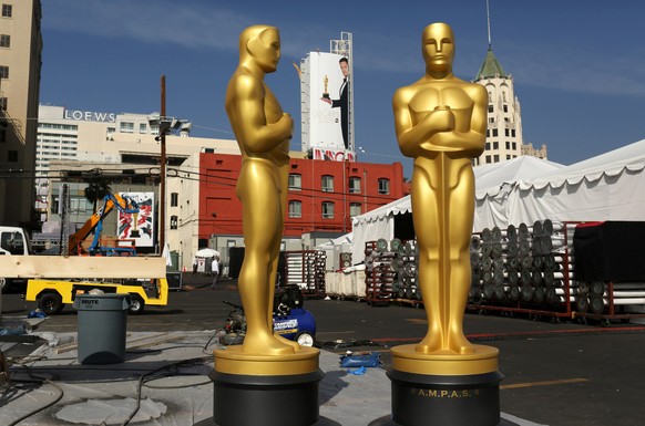 Los Angeles putzt sich heraus für die Oscar-Verleihung.