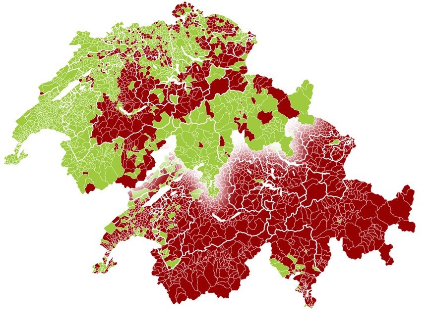 Abstimmungsergebnisse nach Gemeinde