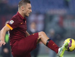 Totti und seine Römer trafen heute für einmal nicht ins Schwarze.
