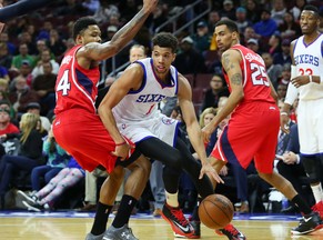 Sefolosha (#25) gegen Philadelphia mit bescheidener Leistung.