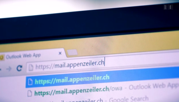 mail.appenzeiler.ch statt mail.appenzeller.ch