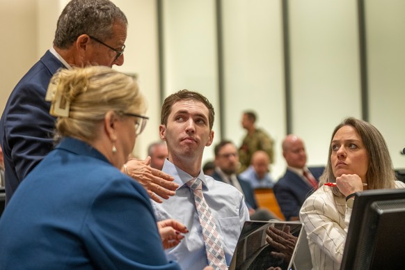 Tyler Robinson, accused of the murder of Charlie Kirk, appears during a hearing in Fourth District Court in Provo, Thursday, Dec. 11, 2025. (Rick Egan/The Salt Lake Tribune via AP, Pool)
Charlie Kirk  ...