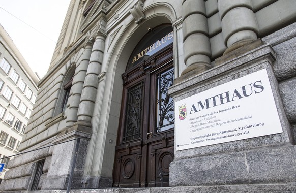 ZUM URTEIL DES OBERGERICHTS BERN IM BERUFUNGSPROZESS GEGEN DEN &quot;HEILER&quot; VON BERN STELLEN WIR IHNEN FOLGENDES BILDMATERIAL ZUR VERFUEGUNG - Das Amthaus in Bern, am Freitag, 22. Maerz 2013. De ...