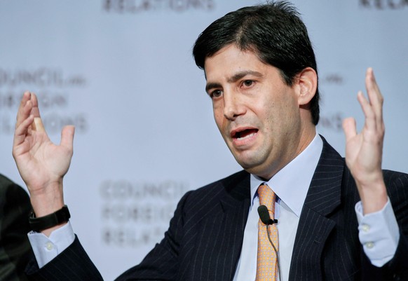 FILE - Kevin Warsh, visiting fellow at the Hoover Institution, speaks at the Council on Foreign Relations in a panel discussion on "Central Banking in an Age of Improvisation," Nov. 28, 2011 ...
