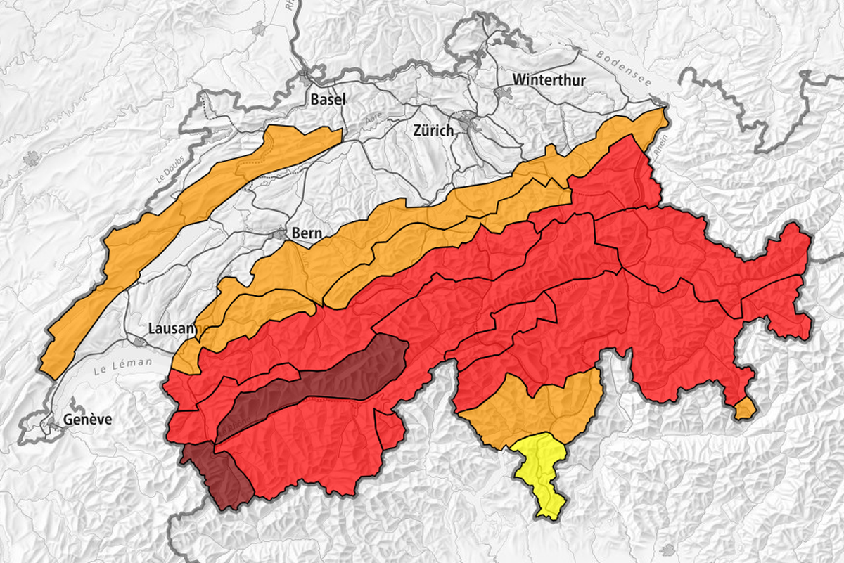 Situation avalancheuse en Suisse le 17.02.2026 à 8h