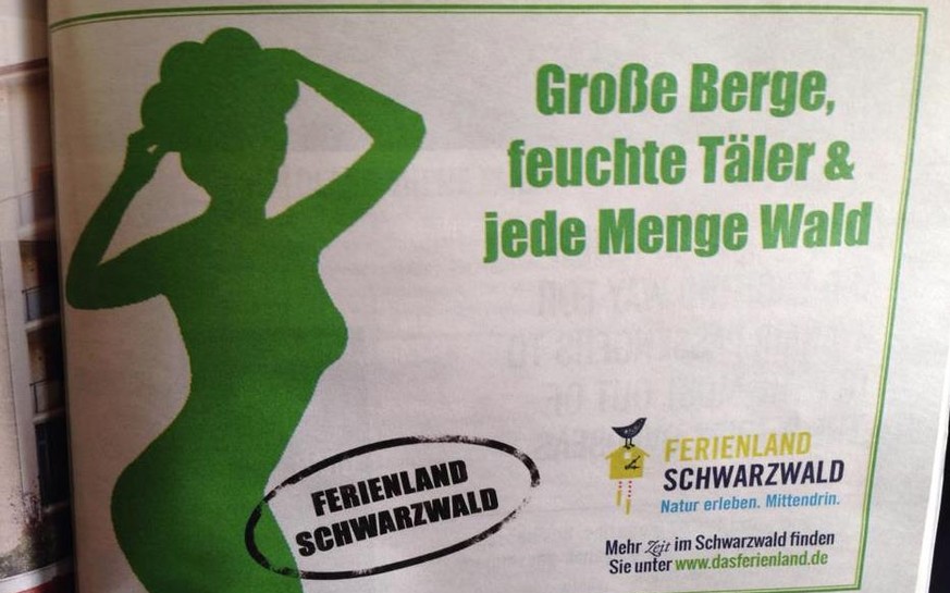 Ihr Ziel hat die Werbung ganz sicher erreicht: Die Aufmerksamkeit könnte kaum grösser sein.