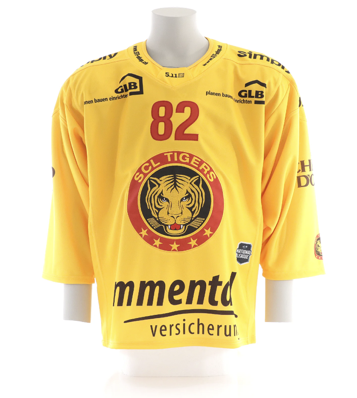 National-League-Saison 2025/26: Die Trikots der SCL Tigers.
