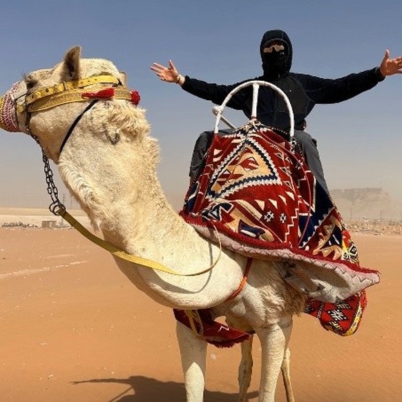 Colby Stevenson Saudi-Arabien Riad Snow Blast