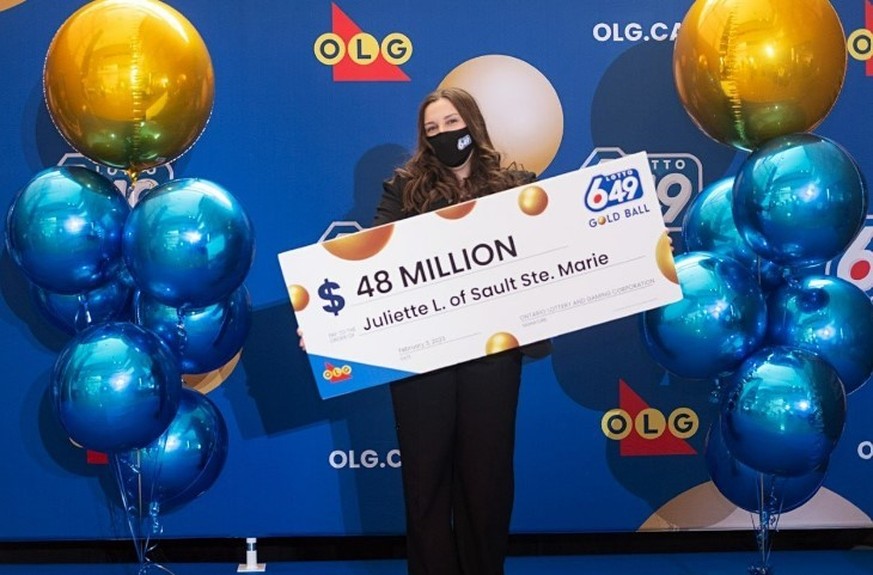 Juliette Lamour, Lottogewinnerin Kanada