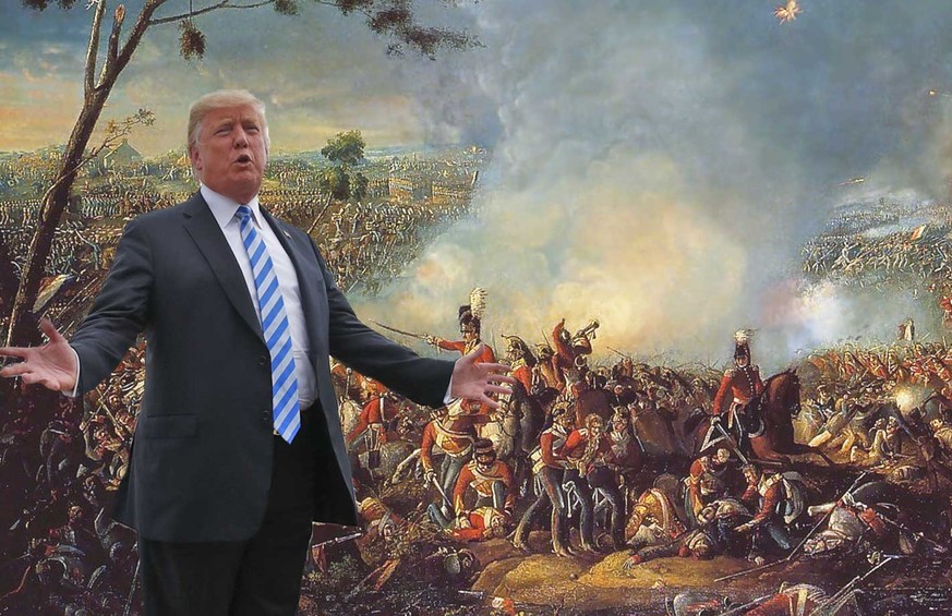 Ihr glaubt gar nicht, an wie vielen Fronten Trump kämpfen muss