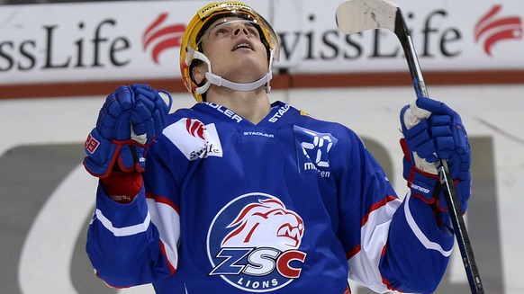 Ist er froh, endlich wegzukommen? Junglöwe Auston Matthews reist nun an die Junioren-WM und fehlt den ZSC Lions in den kommenden fünf Partien.