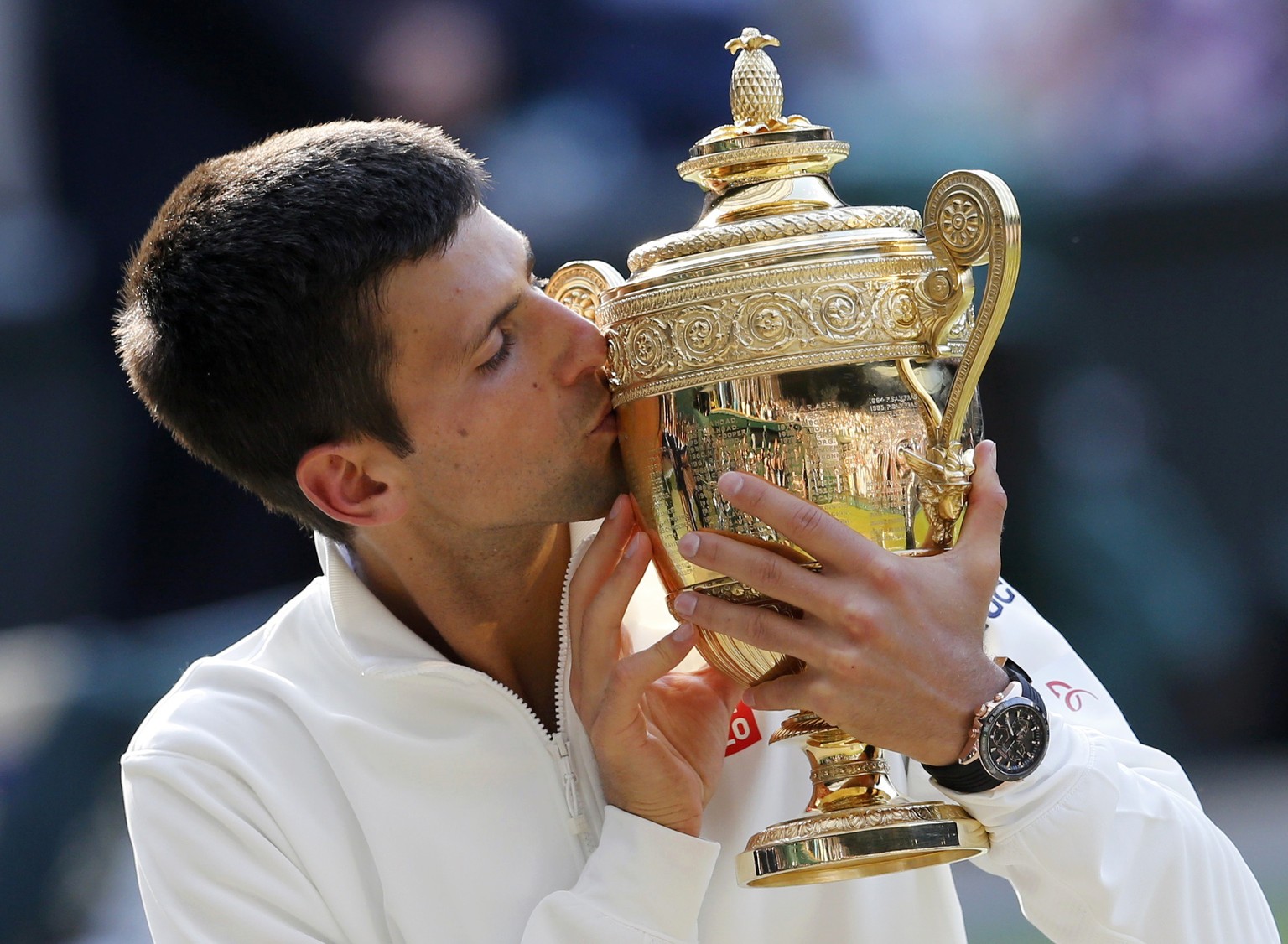 Novak Djokovic gewinnt mit dem zweiten Wimbledon-Titel zum siebten Mal ein Grand-Slam-Turnier.