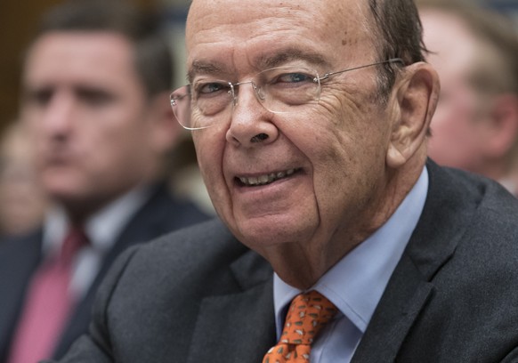 In this Oct. 12, 2017, photo, Commerce Secretary Wilbur Ross appears before the House Committee on Oversight and Government Reform on Capitol Hill in Washington. President Donald Trumpâs tax plan in ...