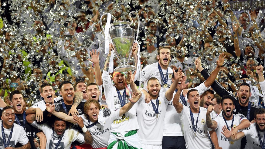 ZUM UEFA CHAMPIONS LEAGUE FINAL ZWISCHEN REAL MADRID UND JUVENTUS TURIN AM SAMSTAG, 3. JUNI 2017, IM NATIONALSTADION IN CARDIFF, WALES, STELLEN WIR IHNEN FOLGENDES BILDMATERIAL ZUR VERFUEGUNG  Captai ...